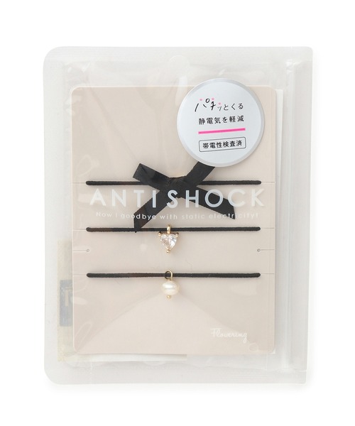 ROPE' PICNIC(ロペピクニック)の「ANTISHOCK ヘアゴムアソートモチーフ(ヘアゴム・レディース・ゴールド/ブラック・FREE)」の12枚目の写真