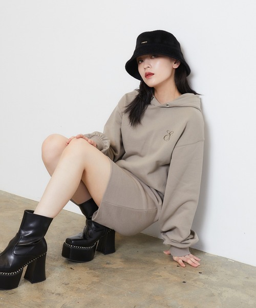 ENVYM（アンビー）の「ハラコバケットHAT（ハット・レディース・アイボリー/ブラック/ブラウン・FREE）」の14枚目の写真