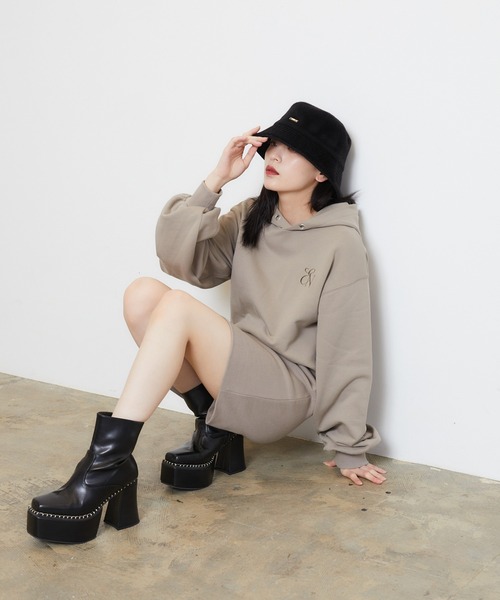 ENVYM（アンビー）の「ハラコバケットHAT（ハット・レディース・アイボリー/ブラック/ブラウン・FREE）」の13枚目の写真