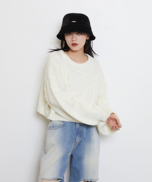 ENVYM（アンビー）の「ハラコバケットHAT（ハット・レディース・アイボリー/ブラック/ブラウン・FREE）」の7枚目の写真