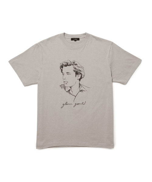 bonjour records(ボンジュールレコーズ)の「【Stephane Manel/ステファンマネル】 GG TEE GGショートスリーブTシャツ(Tシャツ/カットソー・メンズ・ホワイト/チャコールグレー/ブルー・M/XL/S/L)」の1枚目の写真