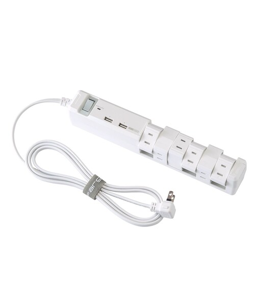 FREAK'S STORE（フリークスストア）の「Fargo/ファーゴ TAPKING USB AC12個/両挿し対応 最大12個口（生活家電・レディース・ホワイト・ONE SIZE）」の8枚目の写真