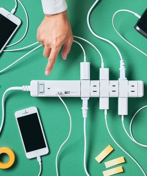 FREAK'S STORE（フリークスストア）の「Fargo/ファーゴ TAPKING USB AC12個/両挿し対応 最大12個口（生活家電・レディース・ホワイト・ONE SIZE）」の7枚目の写真