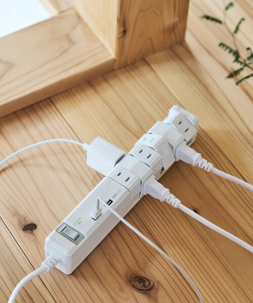 FREAK'S STORE（フリークスストア）の「Fargo/ファーゴ TAPKING USB AC12個/両挿し対応 最大12個口（生活家電・レディース・ホワイト・ONE SIZE）」の5枚目の写真