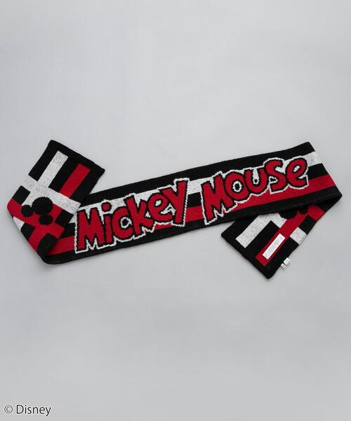 Disney（ディズニー）の「coen限定／ディズニーデザイン　ジャガードニットマフラー（ブラック）（マフラー・メンズ・ブラック・FREE）」の7枚目の写真