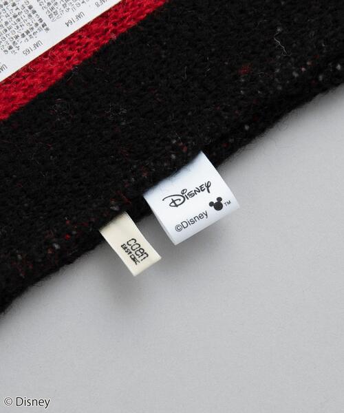 Disney（ディズニー）の「coen限定／ディズニーデザイン　ジャガードニットマフラー（ブラック）（マフラー・メンズ・ブラック・FREE）」の8枚目の写真