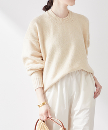 plage（プラージュ）の「ワイドV プルオーバー◇（ニット/セーター