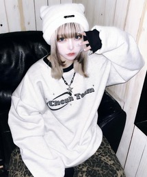 DEVICE | オーバーサイズ アソート モチーフ スウェット トレーナー(スウェット)