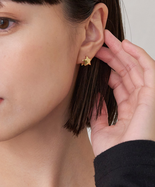 【Hei】chain one-touch earring〜ピアス★OH MY GIRL着用 Hei】chain one-touch earring〜ピアス☆OH MY GIRL着用 (Hei