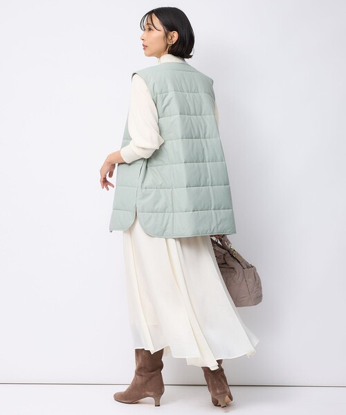 23区 L(ニジュウサンクオオキイサイズ)の「【撥水加工】マルチウェイ アウター(ミリタリージャケット・レディース・ネイビー系/ベージュ系/モスグリーン系・44/46/48)」の20枚目の写真