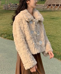 ダッフルコート（ベージュ系・ショート丈）ファッション通販 - ZOZOTOWN