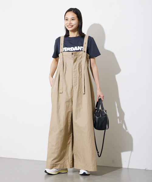 JOURNAL STANDARD(ジャーナルスタンダード)の「サロペット(サロペット/オーバーオール・レディース・ベージュ/ブラック・FREE)」の18枚目の写真