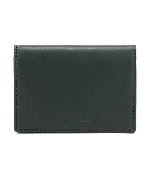 VANQUISH（ヴァンキッシュ）の「【VANQUISH/ヴァンキッシュ】牛革k高級オイルレザー名刺入れ（名刺入れ・メンズ・キャメル/ネイビー/ブラウン/グリーン/ブラック・FREE）」の4枚目の写真