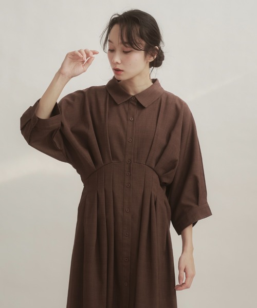 ⭐️美品⭐️ free sizeトゥデイフル ウエストタックシャツ ブラウン