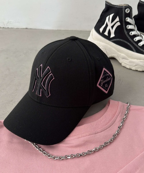 MLB（メジャーリーグベースボール）の「【日本未発売/WEB限定】MLB Korea(エムエルビーコリア)/ダイヤモンド刺繍ロゴパッチボール