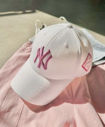 MLB（メジャーリーグベースボール）の「【日本未発売/WEB限定】MLB Korea(エムエルビーコリア)/ダイヤモンド刺繍ロゴパッチボールキャップ メジャーリーグ べースボール ロゴキャップ サイズ調整可能/DIAMOND LOGO PATCH BALL CAP（キャップ）」