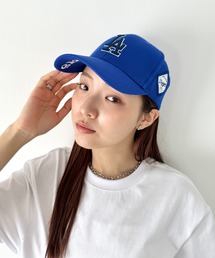 MLB Korea（エムエルビーコリア）の「【日本未発売/WEB限定】MLB Korea(エムエルビーコリア)/ダイヤモンド刺繍ロゴパッチボールキャップ メジャーリーグ べースボール ロゴキャップ サイズ調整可能/DIAMOND LOGO PATCH BALL CAP（キャップ）」