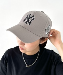 MLB Korea（エムエルビーコリア）の「【日本未発売/WEB限定】MLB Korea(エムエルビーコリア)/ダイヤモンド刺繍ロゴパッチボールキャップ メジャーリーグ べースボール ロゴキャップ サイズ調整可能/DIAMOND LOGO PATCH BALL CAP（キャップ）」