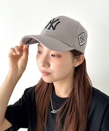MLB（メジャーリーグベースボール）の「【日本未発売/WEB限定】MLB Korea(エムエルビーコリア)/ダイヤモンド刺繍ロゴパッチボールキャップ メジャーリーグ べースボール ロゴキャップ サイズ調整可能/DIAMOND LOGO PATCH BALL CAP（キャップ）」