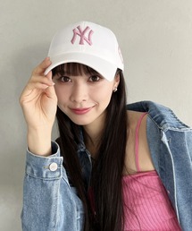 MLB（メジャーリーグベースボール）の「【日本未発売/WEB限定】MLB Korea(エムエルビーコリア)/ダイヤモンド刺繍ロゴパッチボールキャップ メジャーリーグ べースボール ロゴキャップ サイズ調整可能/DIAMOND LOGO PATCH BALL CAP（キャップ）」