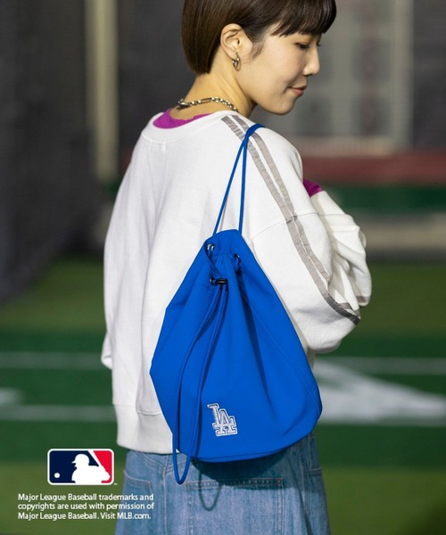 LEPSIM(レプシィム)の「MLB 2WAYショルダーバッグ 996058(ショルダーバッグ・レディース・ネイビー/ブルー/アイボリー・ONE SIZE)」の3枚目の写真