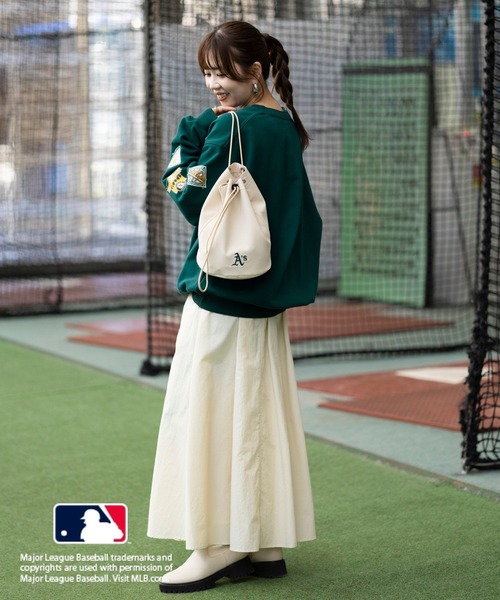LEPSIM(レプシィム)の「MLB 2WAYショルダーバッグ 996058(ショルダーバッグ・レディース・ネイビー/ブルー/アイボリー・ONE SIZE)」の6枚目の写真