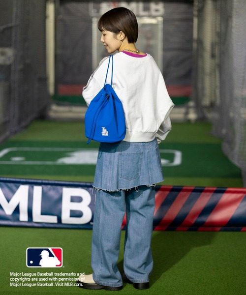 LEPSIM(レプシィム)の「MLB 2WAYショルダーバッグ 996058(ショルダーバッグ・レディース・ネイビー/ブルー/アイボリー・ONE SIZE)」の14枚目の写真