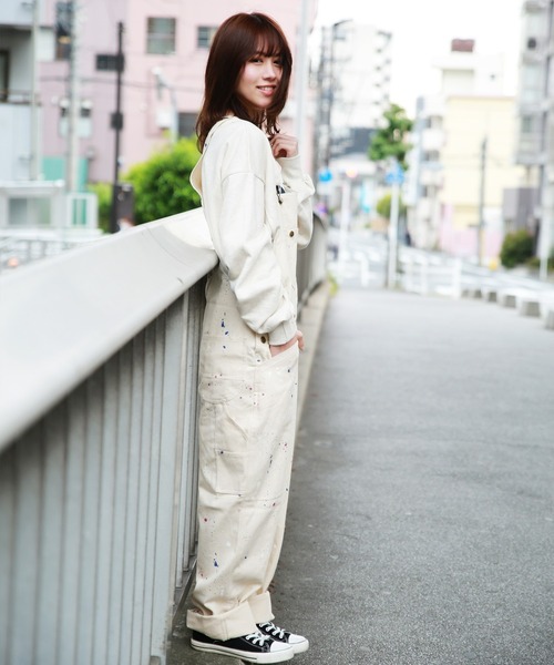 WESTSEA（ウエストシー）の「だぼだぼ ワイドシルエット　オーバーオール（サロペット/オーバーオール・メンズ・ブラック系その他/ホワイト系その他/モカ/ライトブルー/ブルー系その他2/ブルー系その他3/ブルー系その他4・M/SS/S/L/LL）」の12枚目の写真