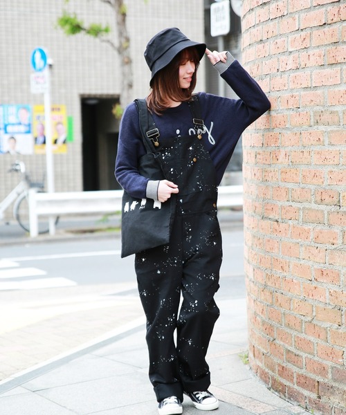 WESTSEA（ウエストシー）の「だぼだぼ ワイドシルエット　オーバーオール（サロペット/オーバーオール・メンズ・ブラック系その他/ホワイト系その他/モカ/ライトブルー/ブルー系その他2/ブルー系その他3/ブルー系その他4・M/SS/S/L/LL）」の15枚目の写真