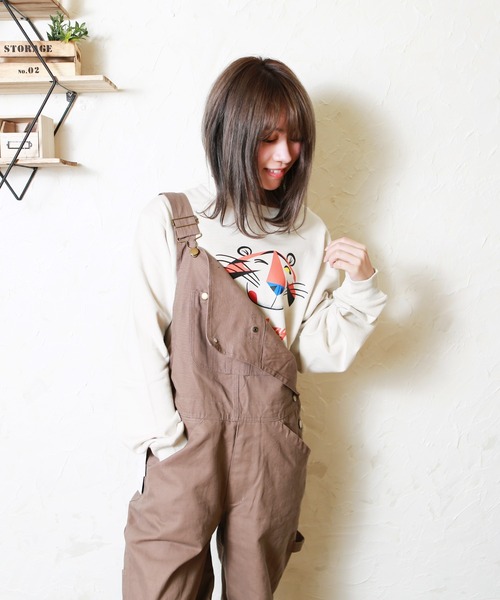 WESTSEA（ウエストシー）の「だぼだぼ ワイドシルエット　オーバーオール（サロペット/オーバーオール・メンズ・ブラック系その他/ホワイト系その他/モカ/ライトブルー/ブルー系その他2/ブルー系その他3/ブルー系その他4・M/SS/S/L/LL）」の19枚目の写真