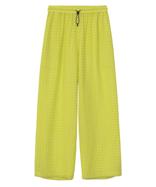 ZUCCa(ズッカ)の「ジオメトリックプリント / パンツ / (O)(その他パンツ・レディース・ネイビー/イエロー・M size/S size)」の1枚目の写真
