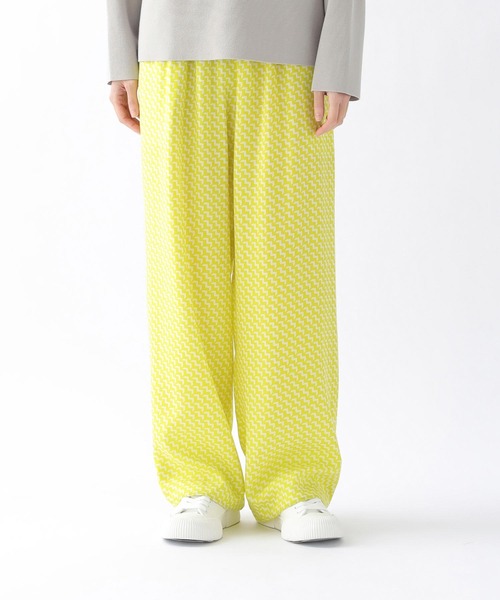 ZUCCa(ズッカ)の「ジオメトリックプリント / パンツ / (O)(その他パンツ・レディース・ネイビー/イエロー・M size/S size)」の10枚目の写真
