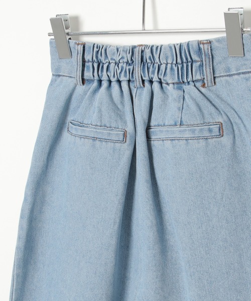 notch.（ノッチ）の「タックデニムパンツ（デニムパンツ・レディース・ブルー系その他/ブルー/ブラック・M）」の8枚目の写真