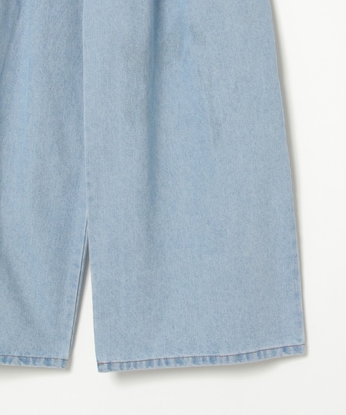 notch.（ノッチ）の「タックデニムパンツ（デニムパンツ・レディース・ブルー系その他/ブルー/ブラック・M）」の9枚目の写真