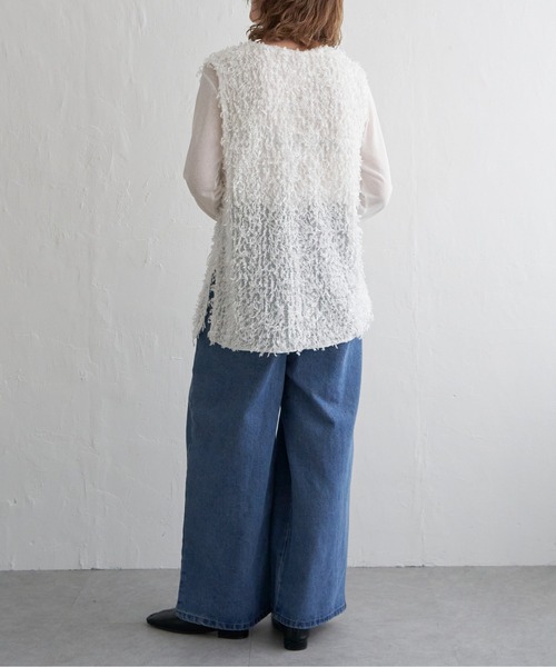 notch.（ノッチ）の「タックデニムパンツ（デニムパンツ・レディース・ブルー系その他/ブルー/ブラック・M）」の18枚目の写真