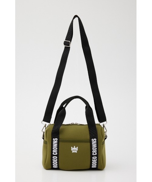 RODEO CROWNS WIDE BOWL（ロデオクラウンズワイドボウル）の「ネオプレーンショルダーバッグ（ショルダーバッグ・レディース・カーキ/ブラック/ライトグレー/ライム・FREE）」の21枚目の写真