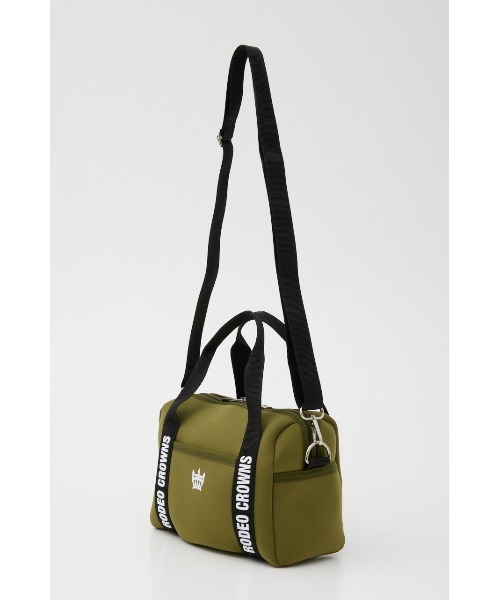 RODEO CROWNS WIDE BOWL（ロデオクラウンズワイドボウル）の「ネオプレーンショルダーバッグ（ショルダーバッグ・レディース・カーキ/ブラック/ライトグレー/ライム・FREE）」の20枚目の写真