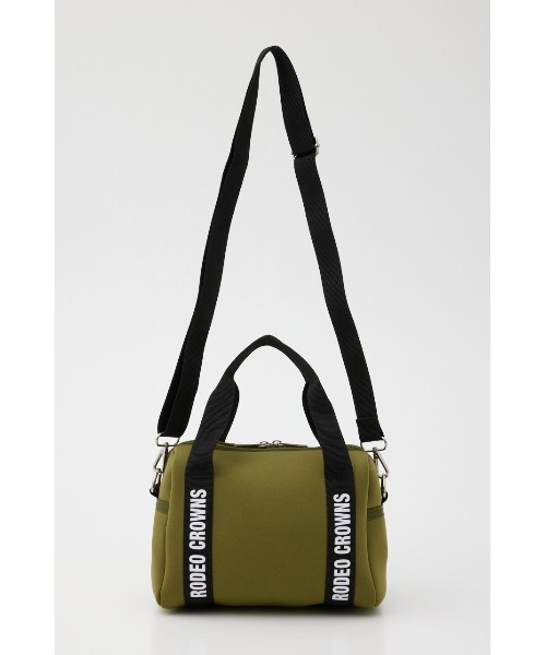 RODEO CROWNS WIDE BOWL（ロデオクラウンズワイドボウル）の「ネオプレーンショルダーバッグ（ショルダーバッグ・レディース・カーキ/ブラック/ライトグレー/ライム・FREE）」の18枚目の写真