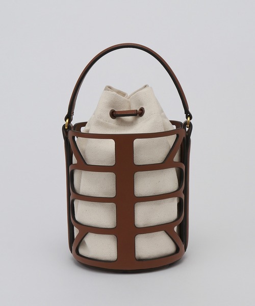ROPE'(ロペ)の「Anna Bag (アンナ バッグ)【雑誌掲載】【メディア掲載】(ハンドバッグ・レディース・ブラック/キャメル・FREE)」の10枚目の写真