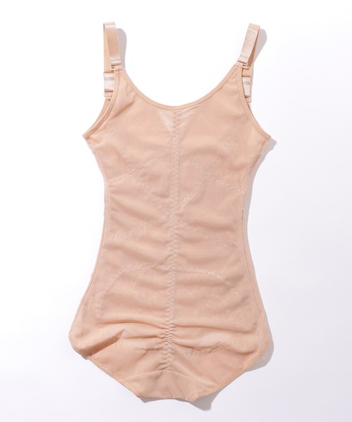 Lace Ladies（レースレディース）の「フラワー レース シェイプアップ ワンピース サポーター（その他アンダーウェア/インナー・レディース・ブラック/ベージュ・XXL/L/XL）」の13枚目の写真