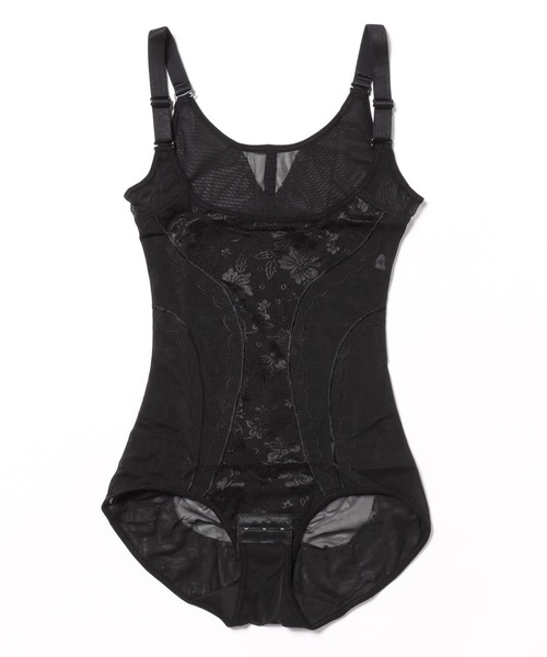 Lace Ladies（レースレディース）の「フラワー レース シェイプアップ ワンピース サポーター（その他アンダーウェア/インナー・レディース・ブラック/ベージュ・XXL/L/XL）」の14枚目の写真