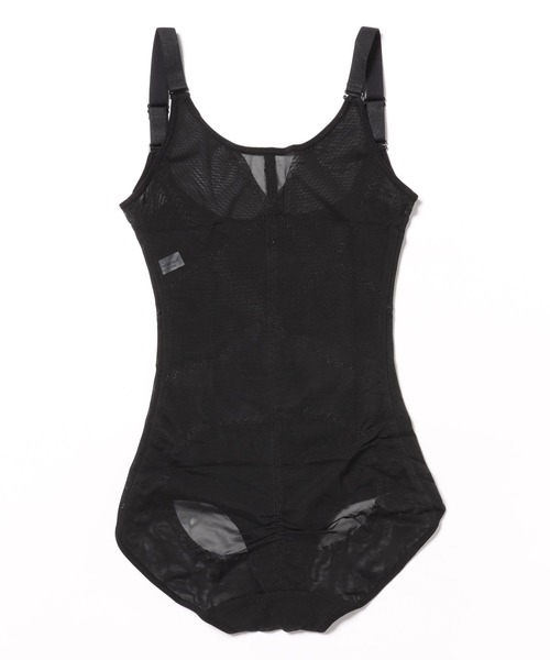 Lace Ladies（レースレディース）の「フラワー レース シェイプアップ ワンピース サポーター（その他アンダーウェア/インナー・レディース・ブラック/ベージュ・XXL/L/XL）」の15枚目の写真