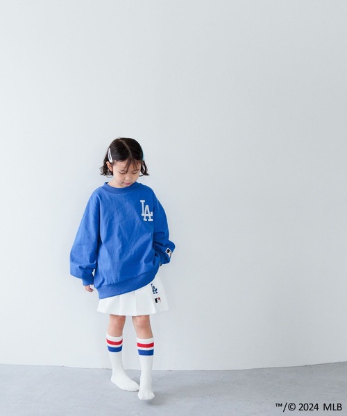 LOWRYS FARM（ローリーズファーム）の「ＭＬＢプリーツスカート　 106008（スカート・キッズ・レッド/グリーン/ネイビー/アイボリー・150cm/110cm/120cm/140cm/130cm）」の18枚目の写真
