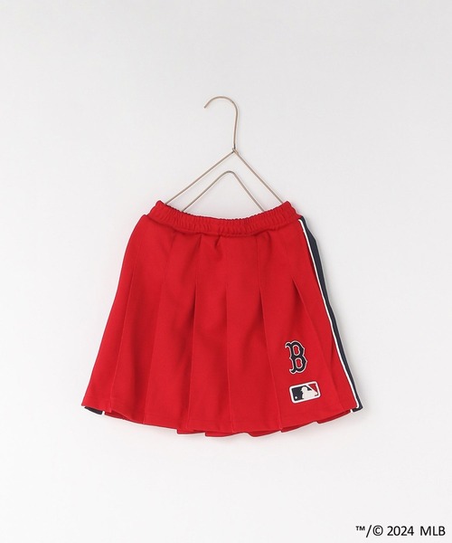 LOWRYS FARM（ローリーズファーム）の「ＭＬＢプリーツスカート　 106008（スカート・キッズ・レッド/グリーン/ネイビー/アイボリー・150cm/110cm/120cm/140cm/130cm）」の6枚目の写真