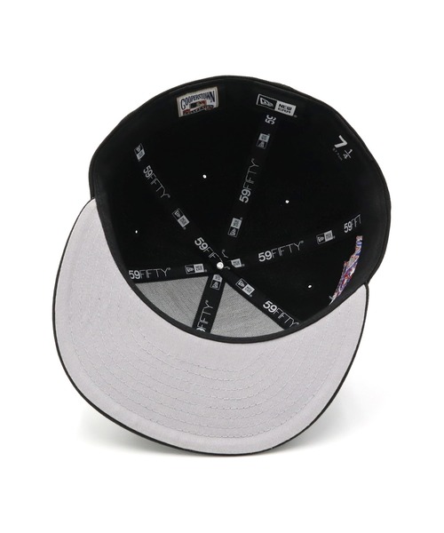 59FIFTY グレーキャップ 7 3/8パッチ黒色、縁取り黄色、ツバ裏黒色 楽天市場】【クーポン利用で10%OFF】8月10日限定！ニューエラ