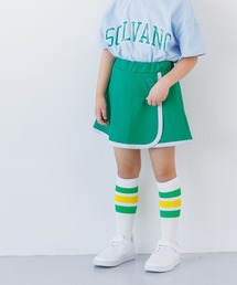 ラップフウカットミニスカート　 110046