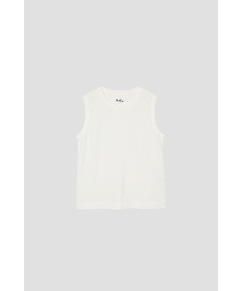 GARMENT DYE BASIC JERSEY（Tシャツ/カットソー）｜MHL.（エムエイチエル）