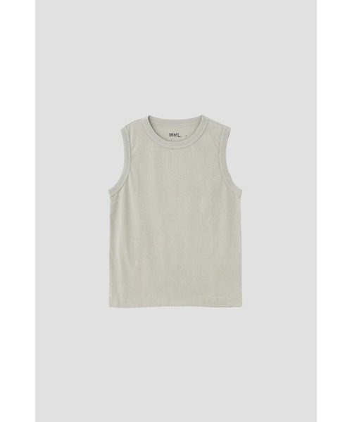 GARMENT DYE BASIC JERSEY（Tシャツ/カットソー）｜MHL.（エムエイチエル）