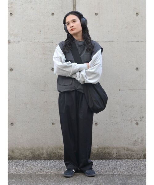 Ungrid(アングリッド)の「コットンショルダーバッグ(ショルダーバッグ・レディース・その他1/ブラック・FREE)」の14枚目の写真