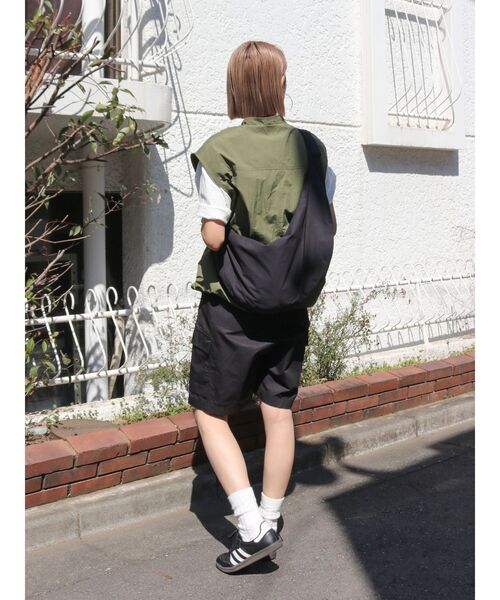 Ungrid(アングリッド)の「コットンショルダーバッグ(ショルダーバッグ・レディース・その他1/ブラック・FREE)」の17枚目の写真